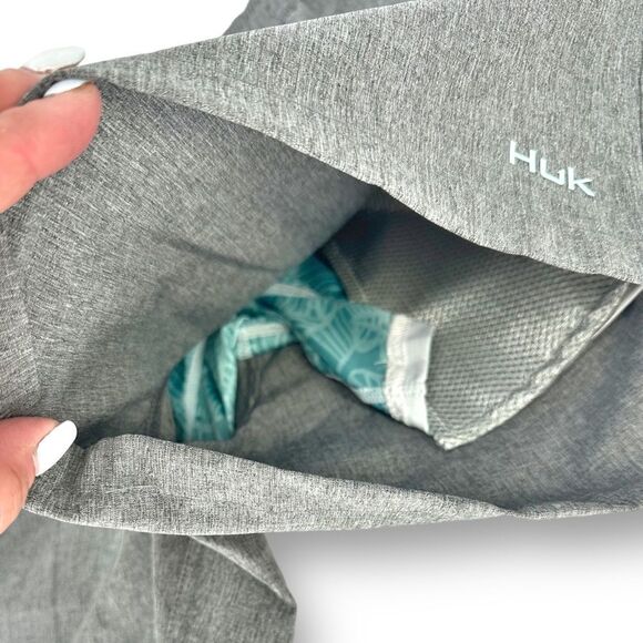 HUK LINED VOLLEY SWIM SHORT NWT - Picture 4 of 12